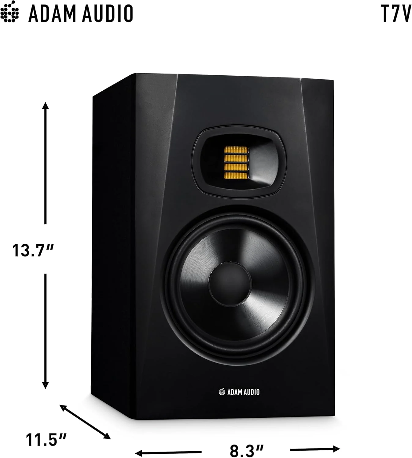 مانیتور استودیویی نزدیک ADAM Audio T7V (تکی) مانیتور استودیویی نزدیک ADAM Audio T7V (تکی)