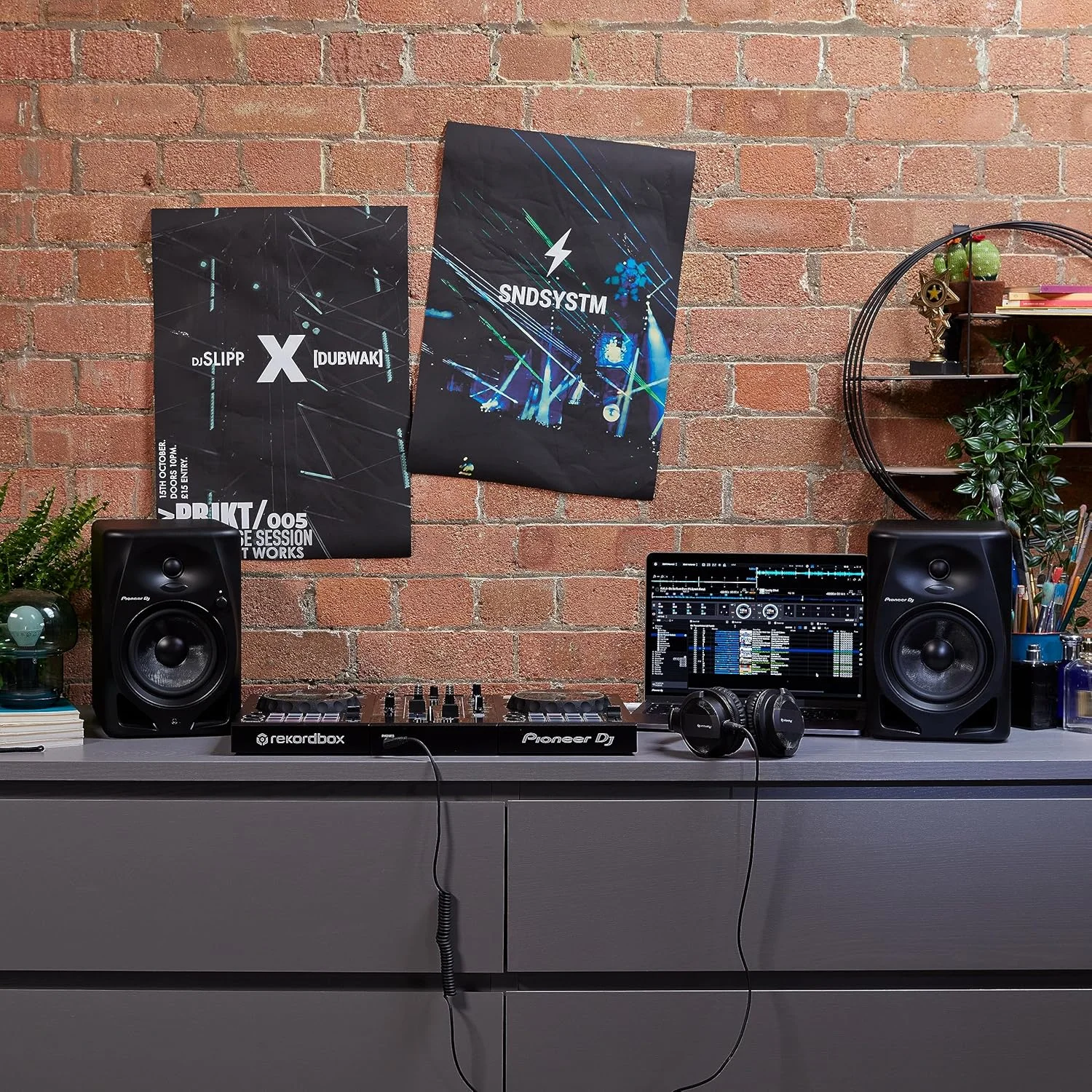 اسپیکر مانیتور اکتیو 5 اینچی پایونیر DJ DM-50D - مشکی