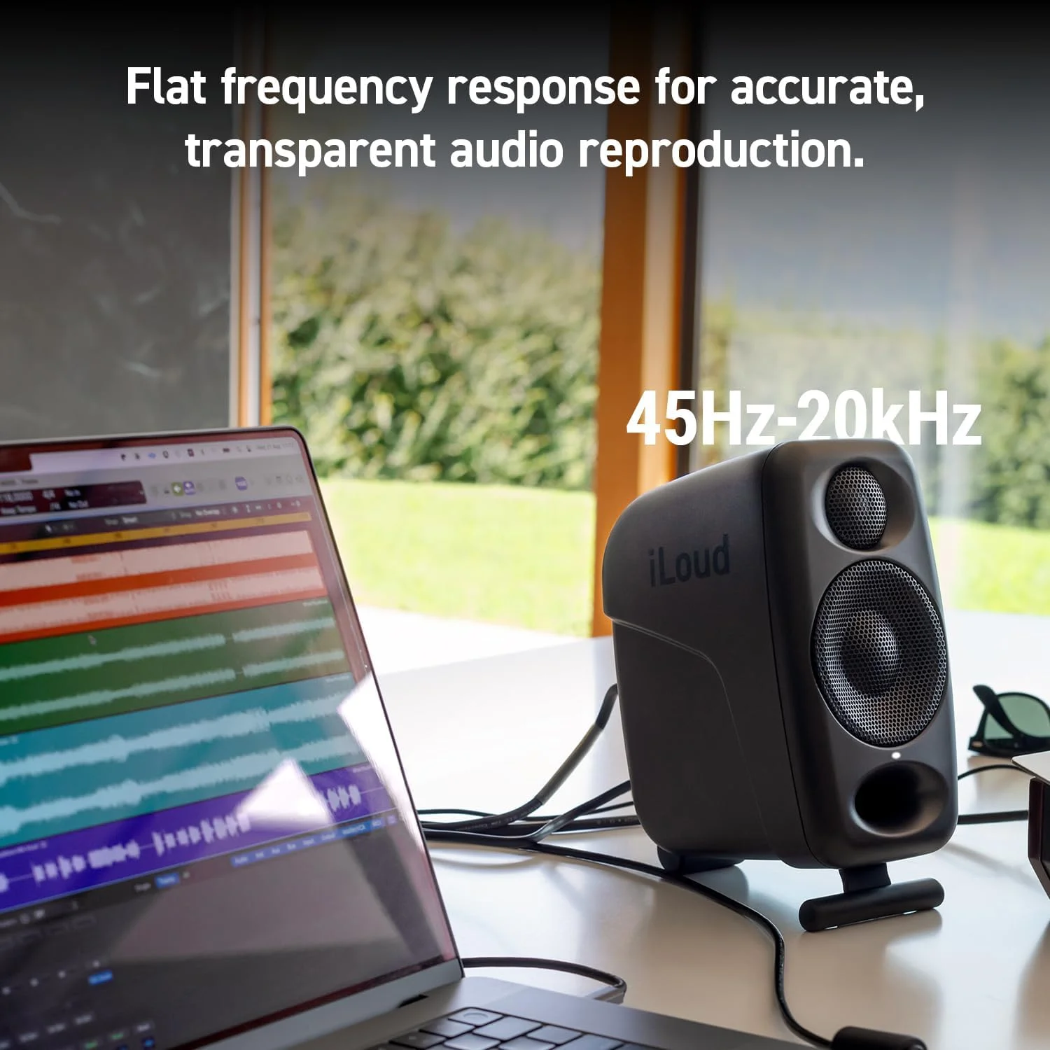 جفت مانیتور استودیویی IK Multimedia iLoud Micro Monitor Pro - مشکی 50 وات با ووفر 3 اینچی، توییتر 1 اینچی، کالیبراسیون خودکار ARC، پشتیبانی از X-Monitor و میکروفون اندازه گیری - مشکی (جفت) جفت مانیتور استودیویی IK Multimedia iLoud Micro Monitor Pro - مشکی 50 وات با ووفر 3 اینچی، توییتر 1 اینچی، کالیبراسیون خودکار ARC، پشتیبانی از X-Monitor و میکروفون اندازه گیری - مشکی (جفت)