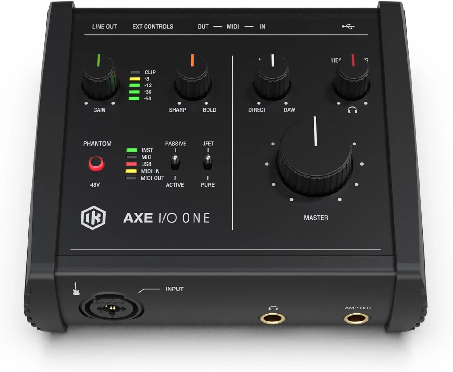 بسته استودیوی گیتار قابل حمل IK Multimedia، شامل یک جفت مانیتور iLoud Micro، یک AXE I/O ONE + دانلود AmpliTube 5 + TONEX + MODO BASS 2 + MODO DRUM 1.5 بسته استودیوی گیتار قابل حمل IK Multimedia، شامل یک جفت مانیتور iLoud Micro، یک AXE I/O ONE + دانلود AmpliTube 5 + TONEX + MODO BASS 2 + MODO DRUM 1.5