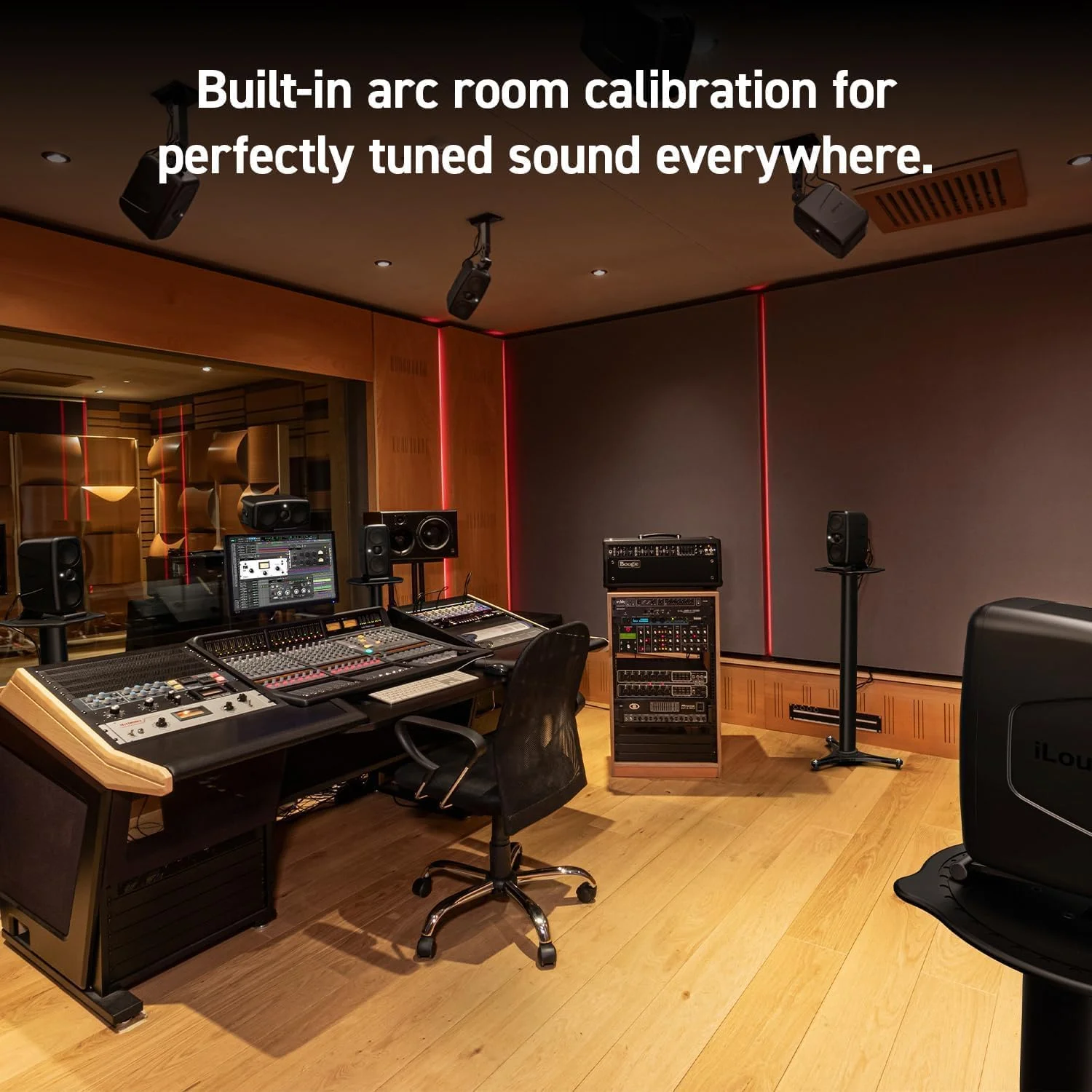 جفت مانیتور استودیویی IK Multimedia iLoud MTM MKII - مشکی 100 وات اکتیو 2-way با دو ووفر 3.5 اینچی، توییتر 1 اینچی، کالیبراسیون خودکار ARC و میکروفون اندازه گیری جفت مانیتور استودیویی IK Multimedia iLoud MTM MKII - مشکی 100 وات اکتیو 2-way با دو ووفر 3.5 اینچی، توییتر 1 اینچی، کالیبراسیون خودکار ARC و میکروفون اندازه گیری