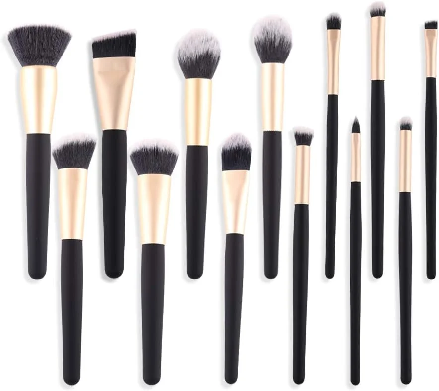 ست برس آرایشی EVS برای زنان - مصنوعی پیشرفته - برس های آرایشی elf - ست 13 عددی آرایش سایه چشم کانسیلر فونداسیون - Mochakin - لذت کامل آرایش ست برس آرایشی EVS برای زنان - مصنوعی پیشرفته - برس های آرایشی elf - ست 13 عددی آرایش سایه چشم کانسیلر فونداسیون - Mochakin - لذت کامل آرایش