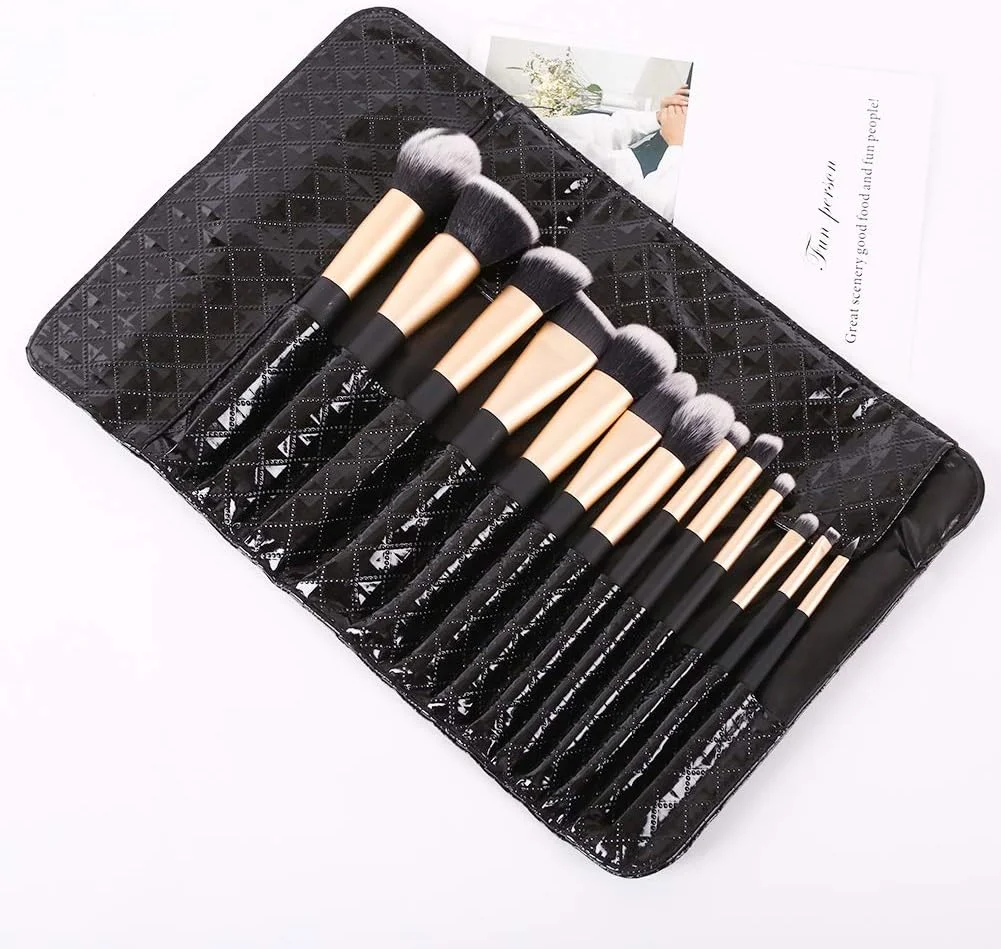 ست برس آرایشی EVS برای زنان - مصنوعی پیشرفته - برس های آرایشی elf - ست 13 عددی آرایش سایه چشم کانسیلر فونداسیون - Mochakin - لذت کامل آرایش ست برس آرایشی EVS برای زنان - مصنوعی پیشرفته - برس های آرایشی elf - ست 13 عددی آرایش سایه چشم کانسیلر فونداسیون - Mochakin - لذت کامل آرایش