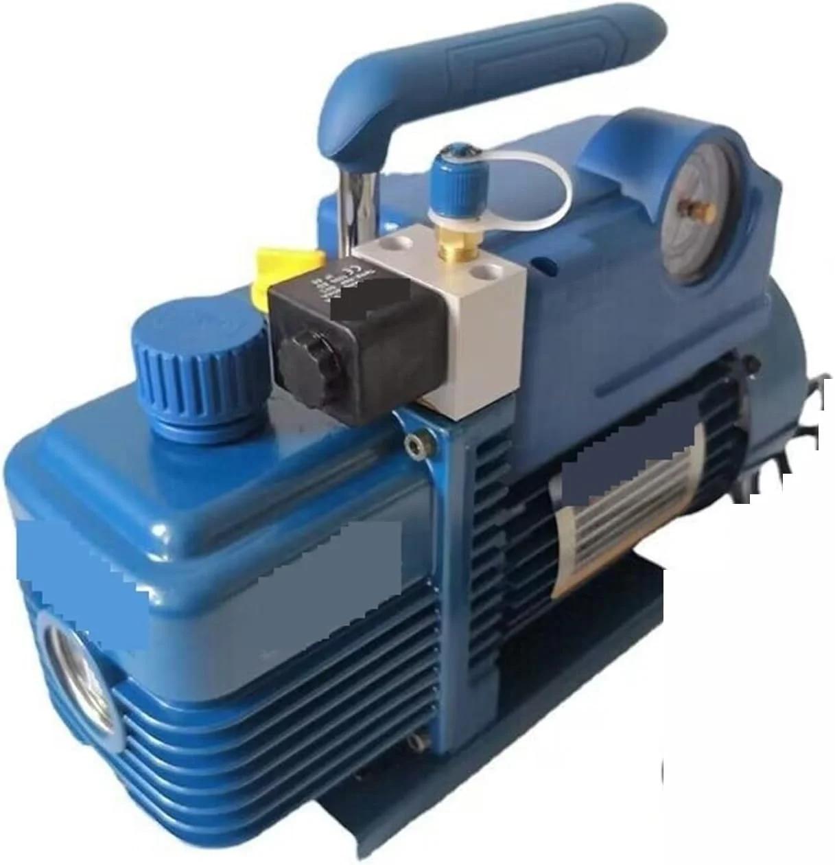 پمپ وکیوم V-I280Sv 750W دو قطبی مبرد، پمپ وکیوم 14.4M3 /h، پمپ وکیوم دو مرحله ای متصل به صفحه نمایش برای پمپ مبردهای جدید