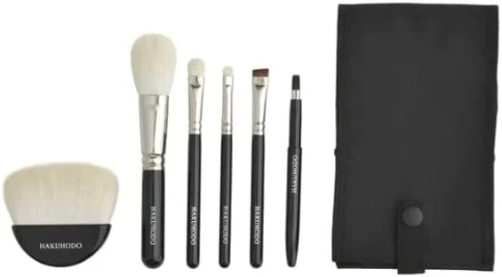 ست برس آرایشی هاکوهودو - مجموعه برس منتخب پایه A، 6 تکه