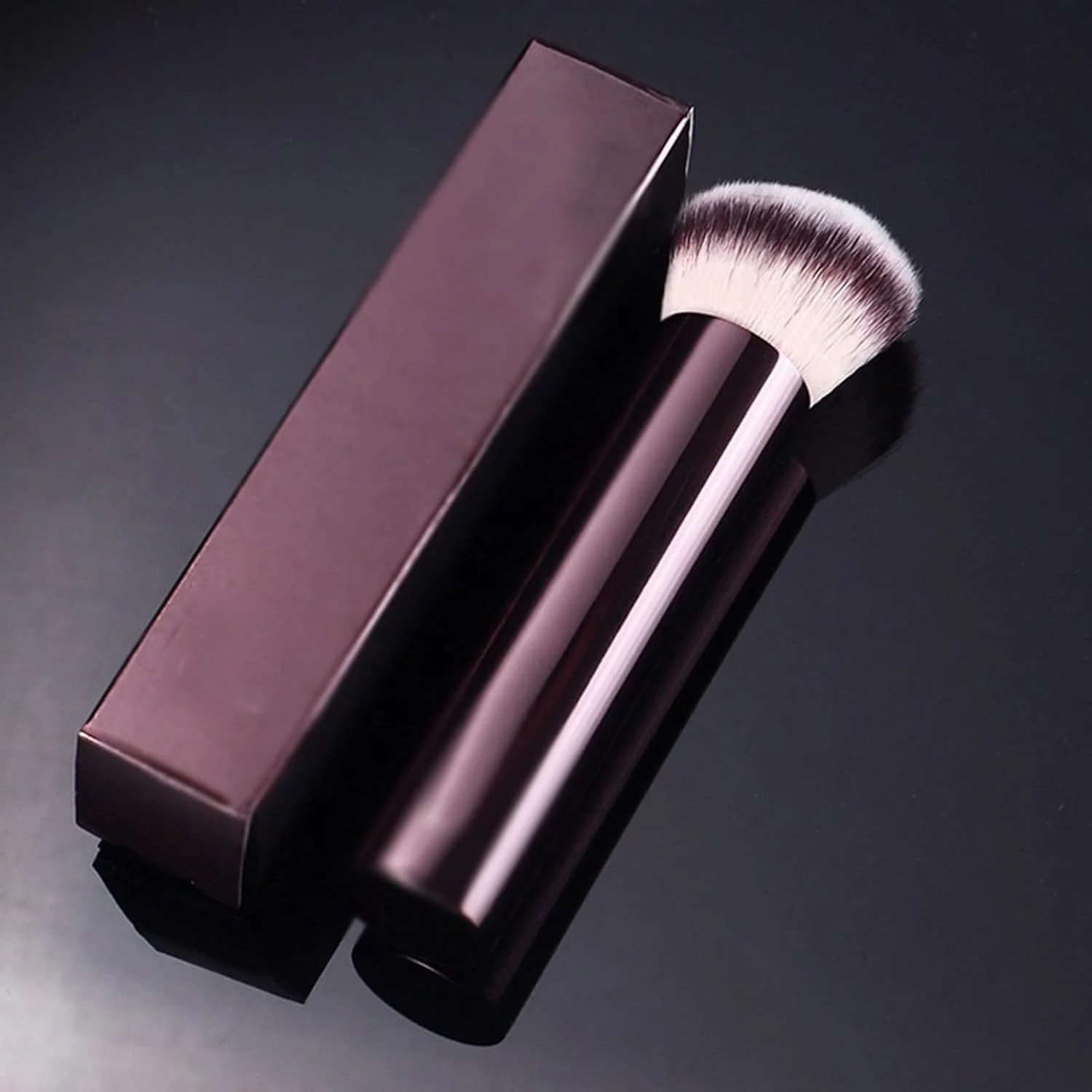 HODORE Makeup Brushes Set, 1PC Angled Foundation Makeup Brushes Liquid Foundation Make Up Brush Exquisite Professional Cosmetic Tool Handle HODORE Makeup Brushes Set, 1PC Angled Foundation Makeup Brushes Liquid Foundation Make Up Brush Exquisite Professional Cosmetic Tool Handle