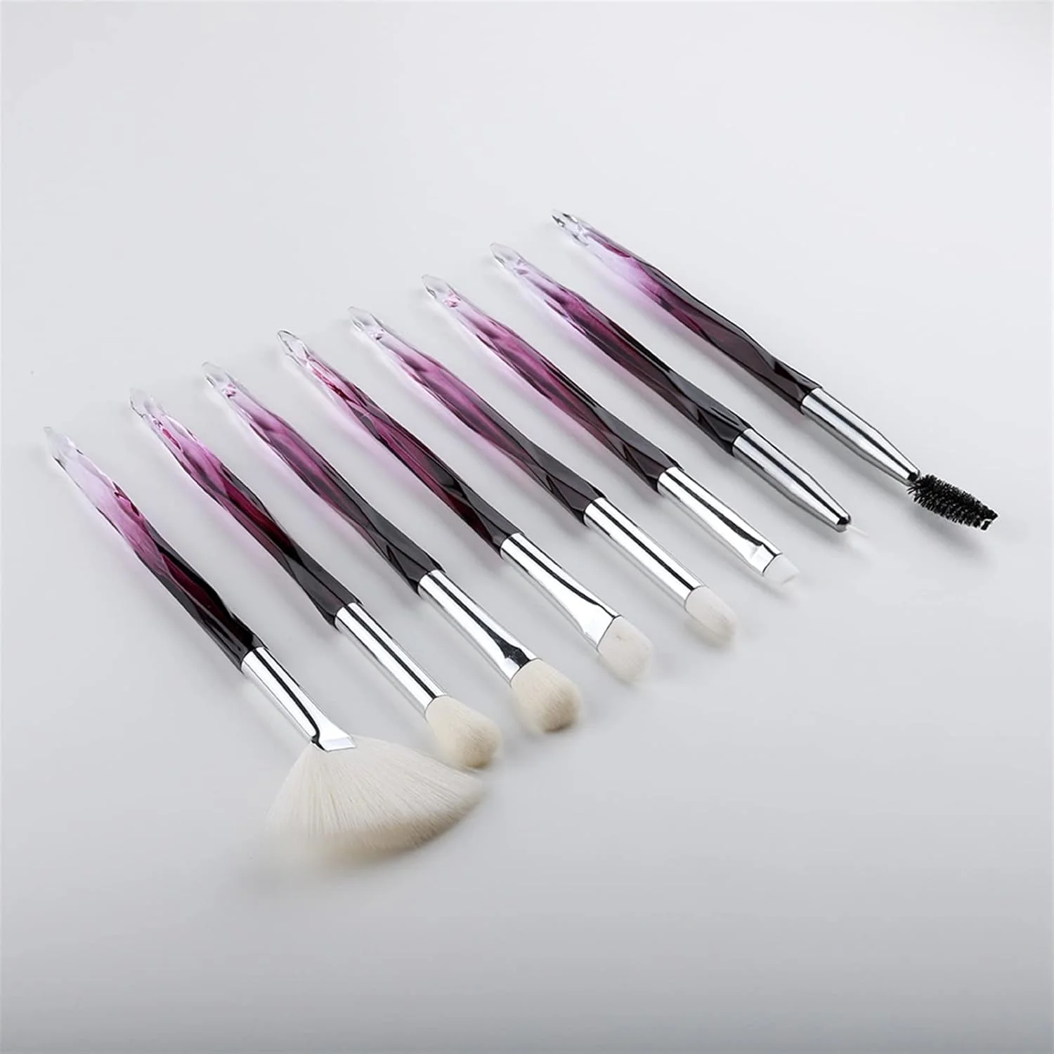 ست برس آرایشی HODORE، ست برس الماس آرایشی سایه چشم، لب، ابرو، برس های حرفه ای خط لب و خط چشم ست برس آرایشی HODORE، ست برس الماس آرایشی سایه چشم، لب، ابرو، برس های حرفه ای خط لب و خط چشم