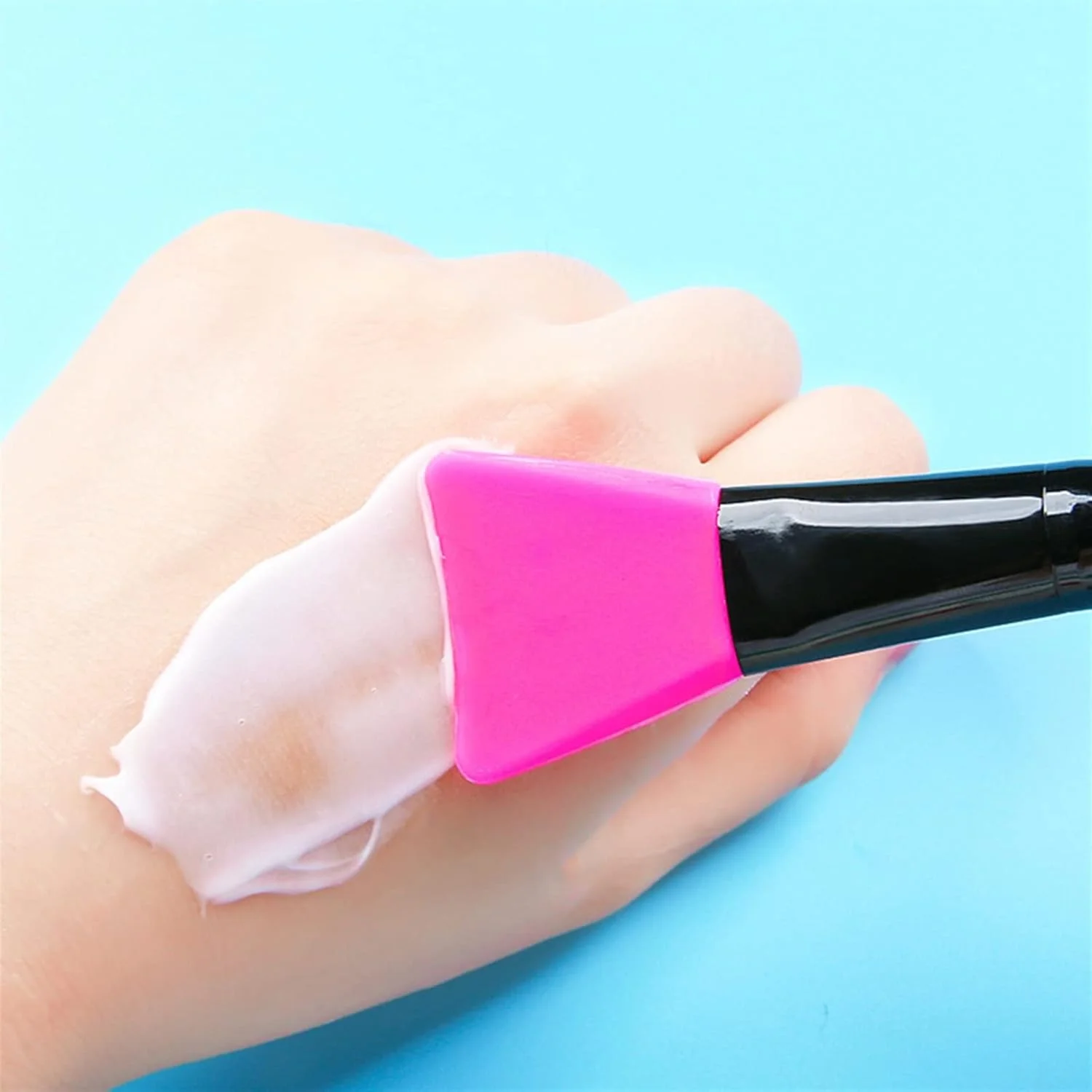 ست برس آرایشی هودور، برس صورت دخترانه، کرم پودر، مراقبت از پوست، اپلیکاتور ماسک گلی، ابزار آرایش زیبایی، لوازم آرایشی برای سالن خانگی