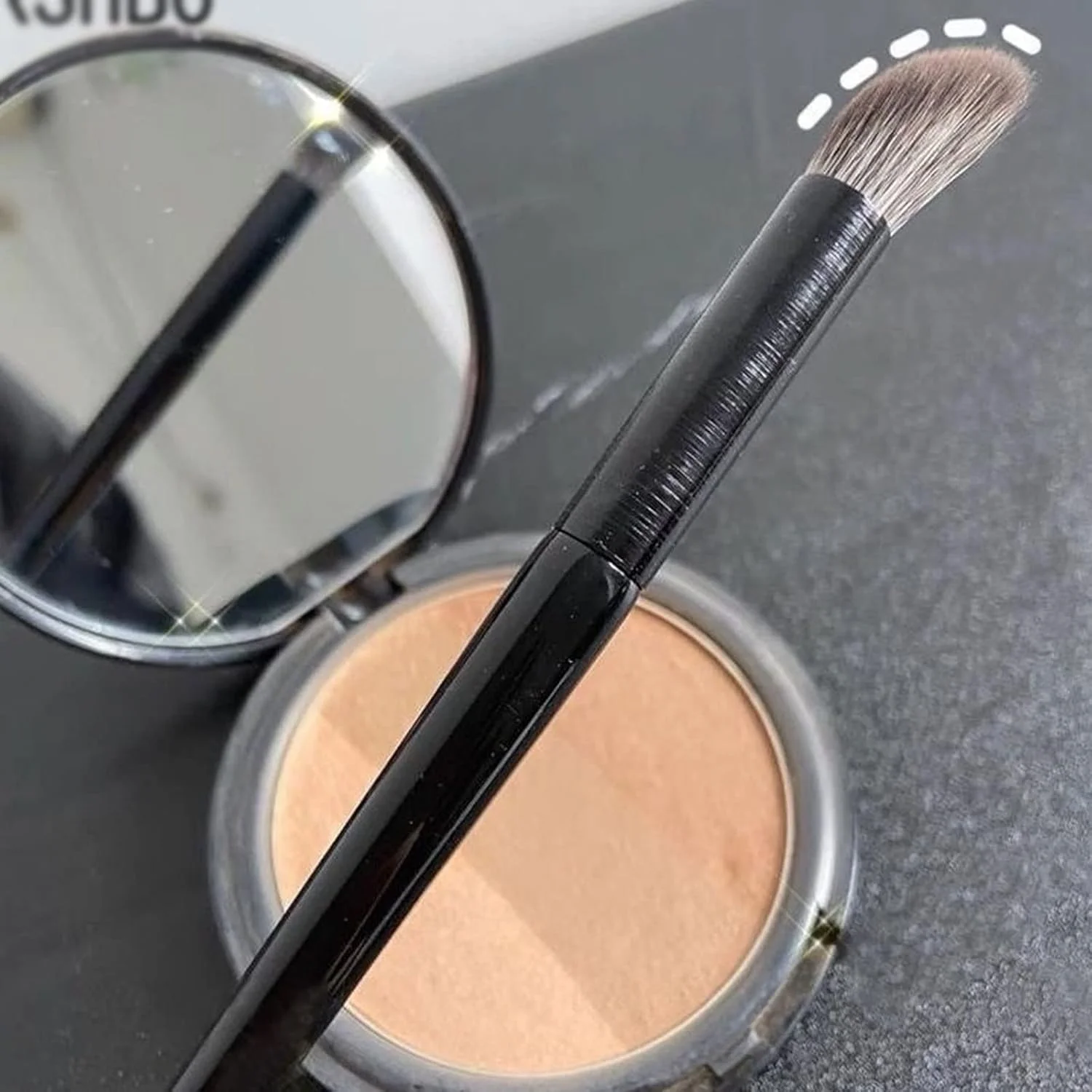 ست برس آرایشی HODORE، برس سایه بینی، برس آرایشی کانتور زاویه دار، برس برنزر صورت، سایه بینی، سایه چشم، ابزار آرایش ترکیبی