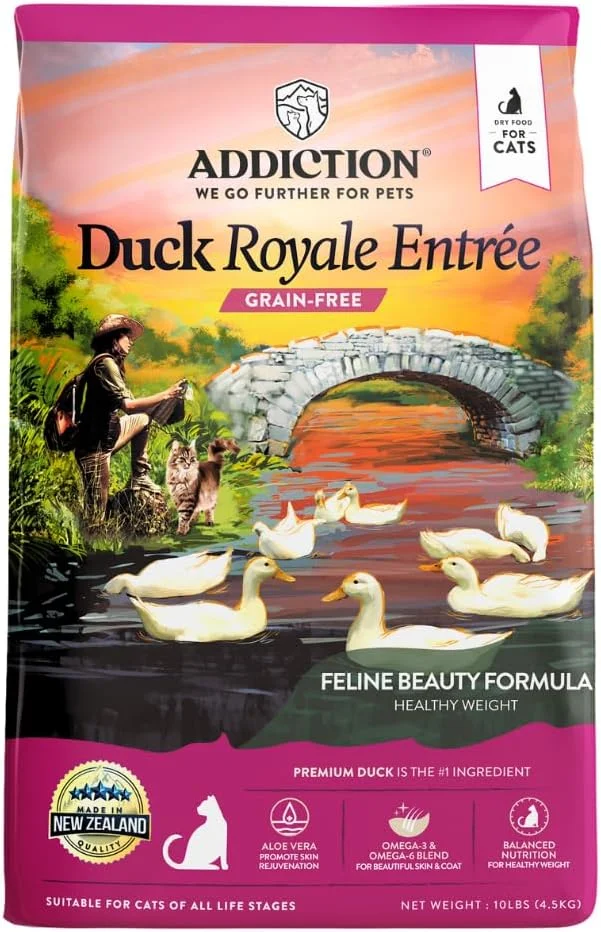 غذای خشک گربه ادیکشن مدل Duck Royale - وزن 10 پوند