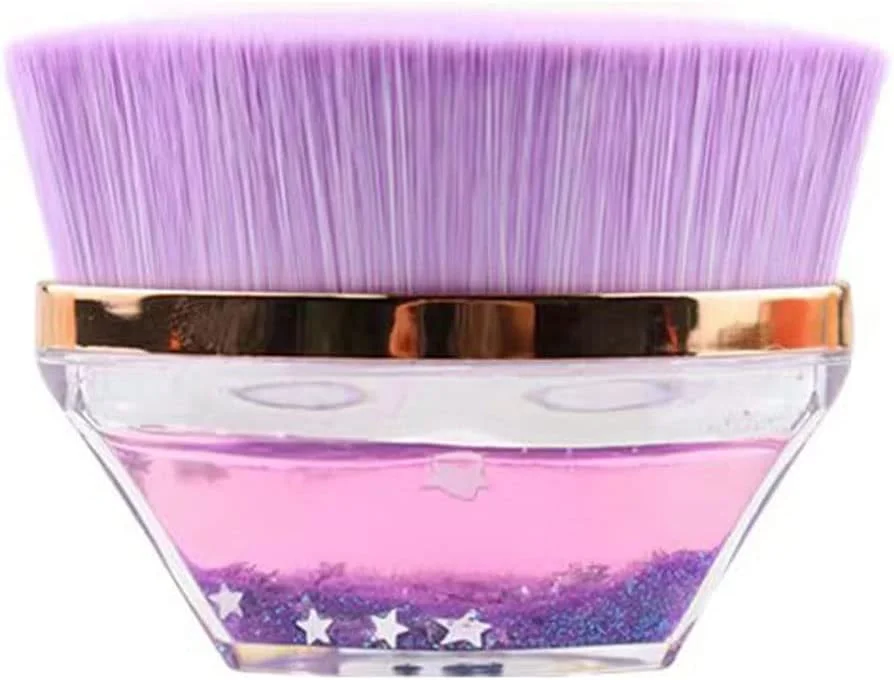 ست برس آرایشی HODORE، برس نرم و قابل حمل حرفه ای برای کرم پودر، پودر و رژگونه (رنگ: Hortel)