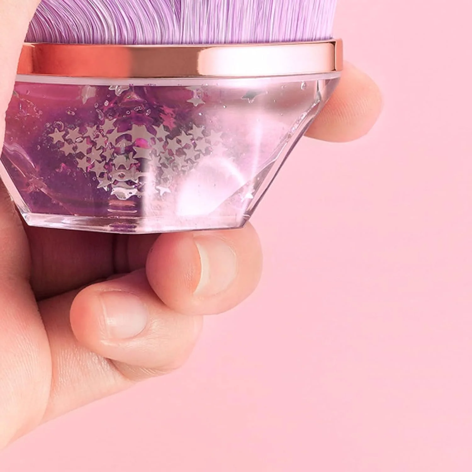 ست برس آرایشی HODORE، برس نرم و قابل حمل حرفه ای برای کرم پودر، پودر و رژگونه (رنگ: Hortel)