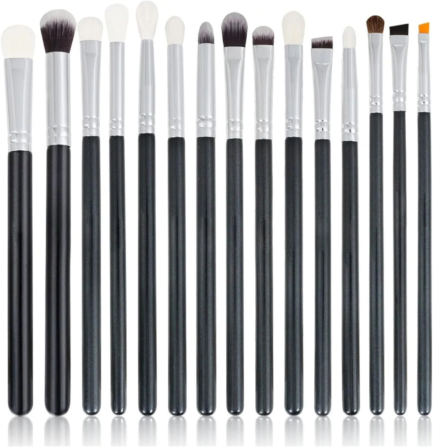 ست برس آرایشی HODORE، ست برس آرایشی حرفه ای موی طبیعی و مصنوعی سایه چشم ابرو ترکیب خط چشم ابزار آرایش