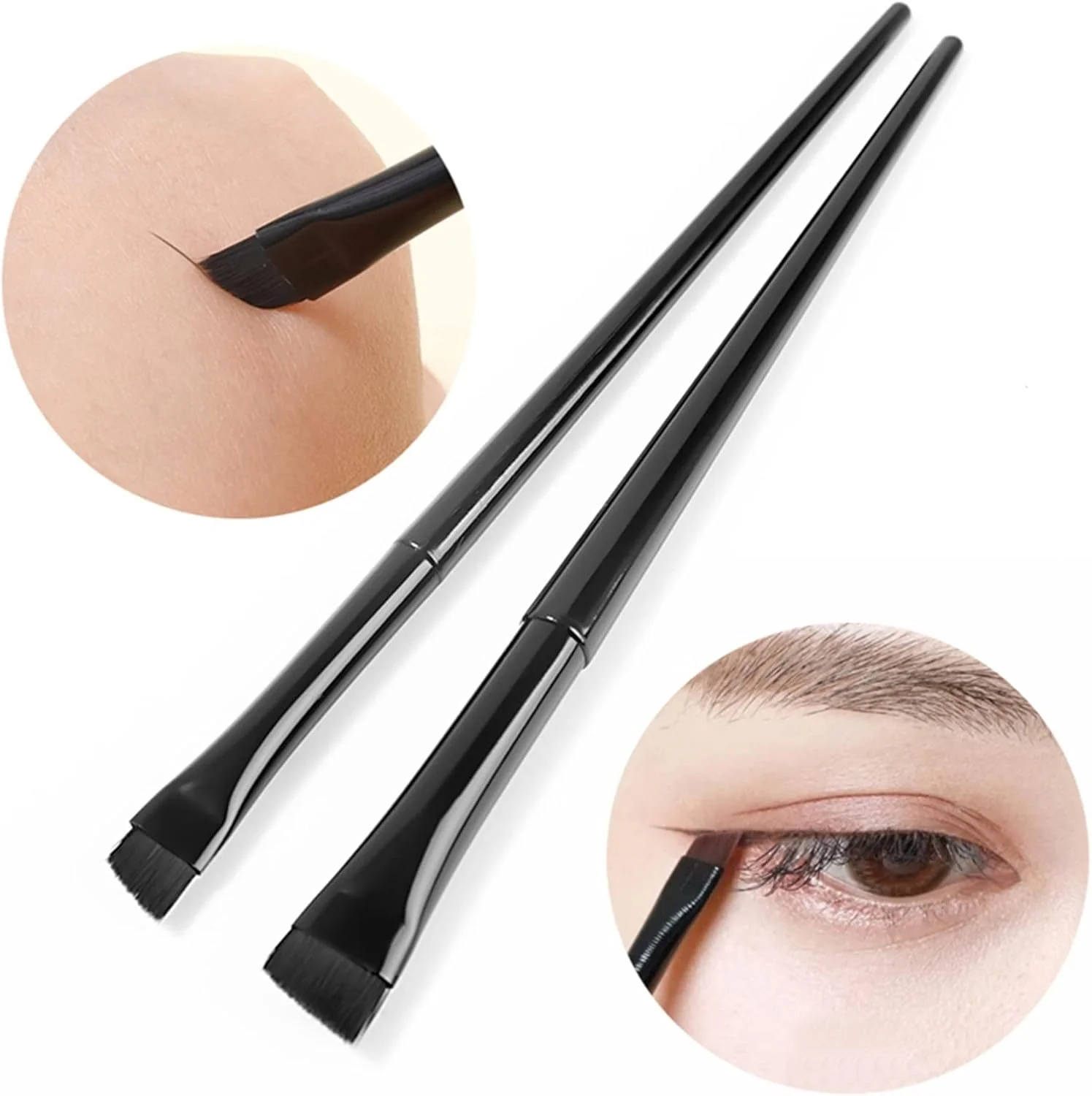 ست برس آرایشی هودور، برس خط چشم زاویه دار فوق العاده نازک، برس کوچک خط چشم ابرو، برس آرایشی کانتور تخت، برس های ظریف ابرو، ابزارهای حرفه ای ست برس آرایشی هودور، برس خط چشم زاویه دار فوق العاده نازک، برس کوچک خط چشم ابرو، برس آرایشی کانتور تخت، برس های ظریف ابرو، ابزارهای حرفه ای