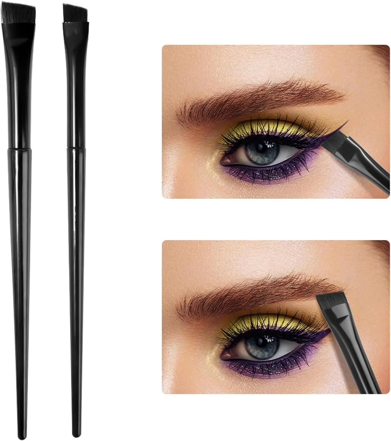 ست برس آرایشی هودور، برس خط چشم زاویه دار فوق العاده نازک، برس کوچک خط چشم ابرو، برس آرایشی کانتور تخت، برس های ظریف ابرو، ابزارهای حرفه ای ست برس آرایشی هودور، برس خط چشم زاویه دار فوق العاده نازک، برس کوچک خط چشم ابرو، برس آرایشی کانتور تخت، برس های ظریف ابرو، ابزارهای حرفه ای