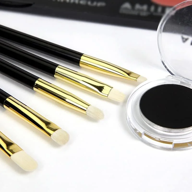 ست برس آرایشی حرفه ای 11 تکه ITAOCA، برس های آرایشی موی مصنوعی، فرول آلومینیومی، دسته چوبی ست برس آرایشی حرفه ای 11 تکه ITAOCA، برس های آرایشی موی مصنوعی، فرول آلومینیومی، دسته چوبی