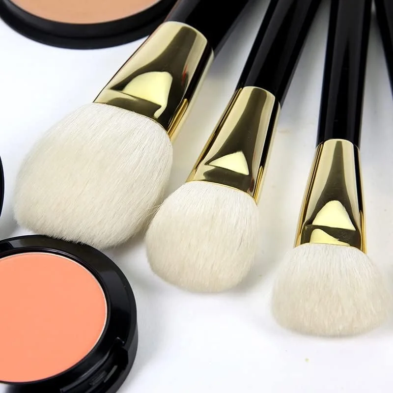 ست برس آرایشی حرفه ای 11 تکه ITAOCA، برس های آرایشی موی مصنوعی، فرول آلومینیومی، دسته چوبی ست برس آرایشی حرفه ای 11 تکه ITAOCA، برس های آرایشی موی مصنوعی، فرول آلومینیومی، دسته چوبی