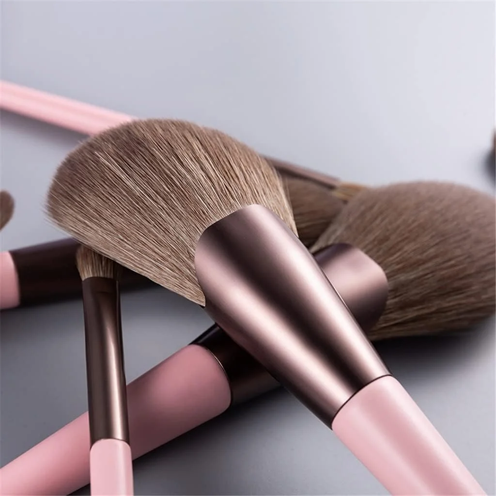 ست 11 عددی برس آرایشی حرفه ای ITAOCA، شامل برس پودر فیکس، کانتور، هایلایتر، سایه چشم، ترکیب کننده و برس ابرو