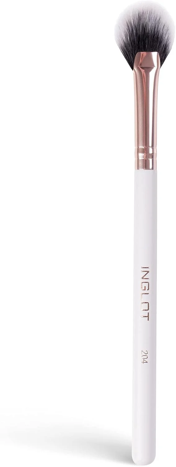 براش آرایشی اینگلوت PlayInn، براش کوچک تخت مصنوعی برای استفاده از هایلایتر، پودر زیر چشم و پاک کردن سایه چشم اضافی 204