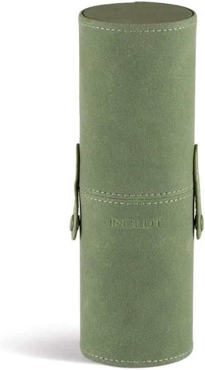 اینگلوت - ست برس آرایشی حرفه ای - ست برس های کرم پودر، سایه چشم و آرایش با کیف شکلاتی اینگلوت - ست برس آرایشی حرفه ای - ست برس های کرم پودر، سایه چشم و آرایش با کیف شکلاتی