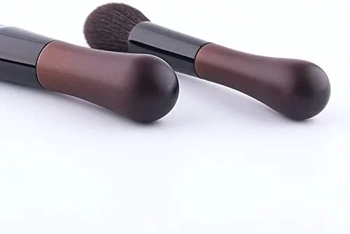 ست برس آرایشی IDEQUY شامل 6 برس مسافرتی قابل حمل با برس های مینی قطره ای برای کرم پودر، سایه چشم، کانسیلر، ابزار زیبایی لب ست برس آرایشی IDEQUY شامل 6 برس مسافرتی قابل حمل با برس های مینی قطره ای برای کرم پودر، سایه چشم، کانسیلر، ابزار زیبایی لب