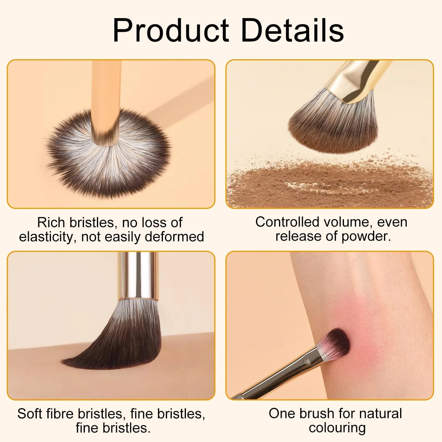 ست برس آرایشی 10 تکه iCovalescent، ست برس آرایشی حرفه ای، پودر، کرم پودر، سایه چشم، کانسیلر، سایه چشم، برس آرایشی با کیف آرایشی ست برس آرایشی 10 تکه iCovalescent، ست برس آرایشی حرفه ای، پودر، کرم پودر، سایه چشم، کانسیلر، سایه چشم، برس آرایشی با کیف آرایشی