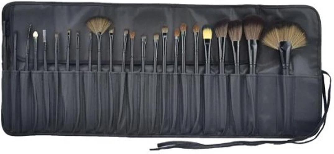 ست برس آرایشی Hss، ست برس لوازم آرایشی، کیت ابزار برس های آرایشی حرفه ای، بادوام، نرم و راحت برای استفاده (مشکی) ست برس آرایشی Hss، ست برس لوازم آرایشی، کیت ابزار برس های آرایشی حرفه ای، بادوام، نرم و راحت برای استفاده (مشکی)