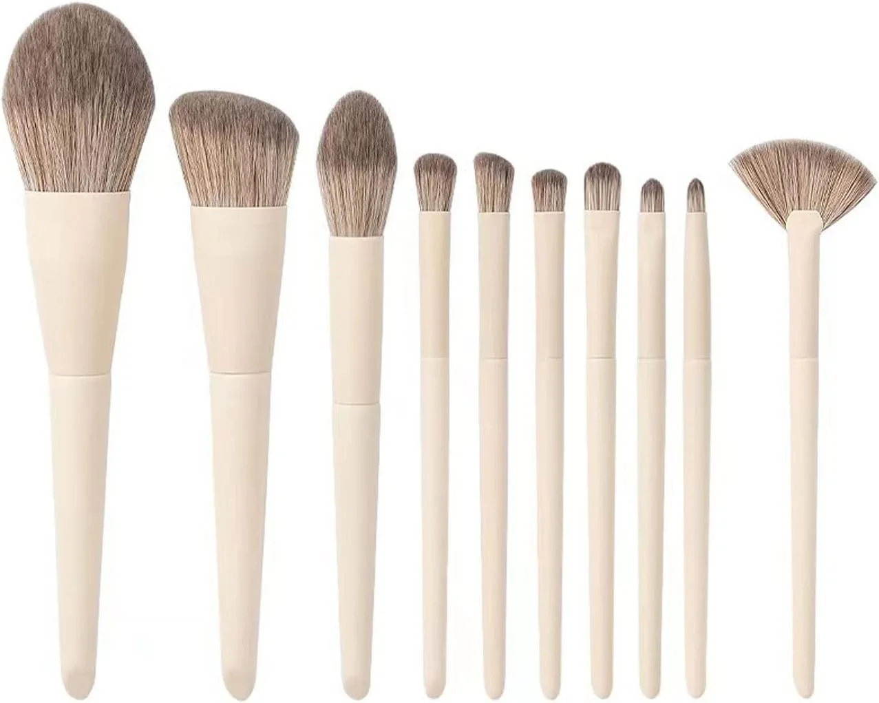 ست برس آرایشی HODORE، ست برس آرایشی نرم و کرکی سایه چشم، کرم پودر، پودر آرایشی، رژگونه، ابزار آرایشی و زیبایی