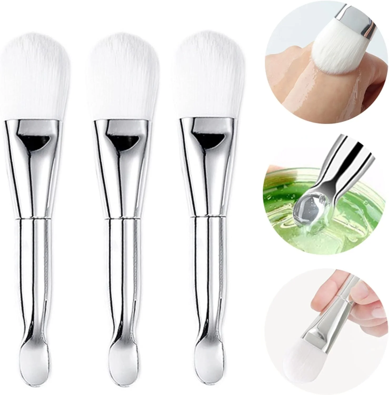 ست برس آرایشی هودور، برس ماسک صورت با موهای نرم، برس حرفه ای کرم پودر، برس کانتور صورت قابل حمل دو سر، ابزار مراقبت از پوست ست برس آرایشی هودور، برس ماسک صورت با موهای نرم، برس حرفه ای کرم پودر، برس کانتور صورت قابل حمل دو سر، ابزار مراقبت از پوست