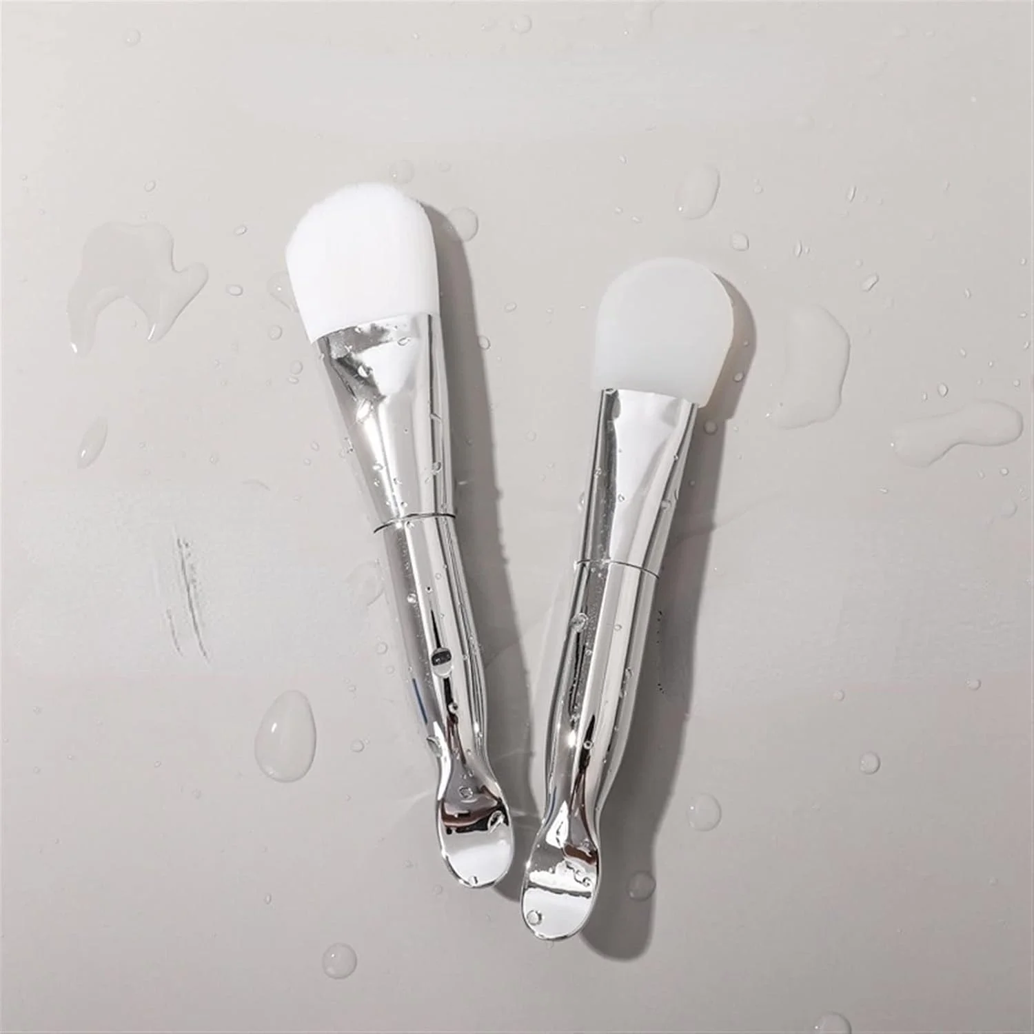 ست براش آرایشی هودور، براش مراقبت از پوست، ماساژور صورت سیلیکونی حرفه ای SPA، برس زیبایی برای پاک کننده صورت، برس ماسک صورت