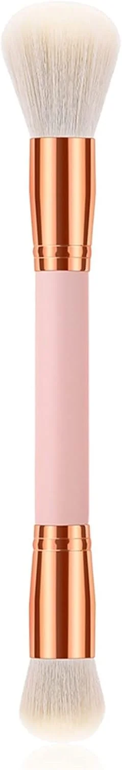 ست برس آرایشی HODORE، برس های آرایشی حرفه ای دو سر پودر کرم پودر رژگونه سایه چشم کانسیلر برس زیبایی صورت لوله آلومینیومی لوازم آرایشی ست برس آرایشی HODORE، برس های آرایشی حرفه ای دو سر پودر کرم پودر رژگونه سایه چشم کانسیلر برس زیبایی صورت لوله آلومینیومی لوازم آرایشی