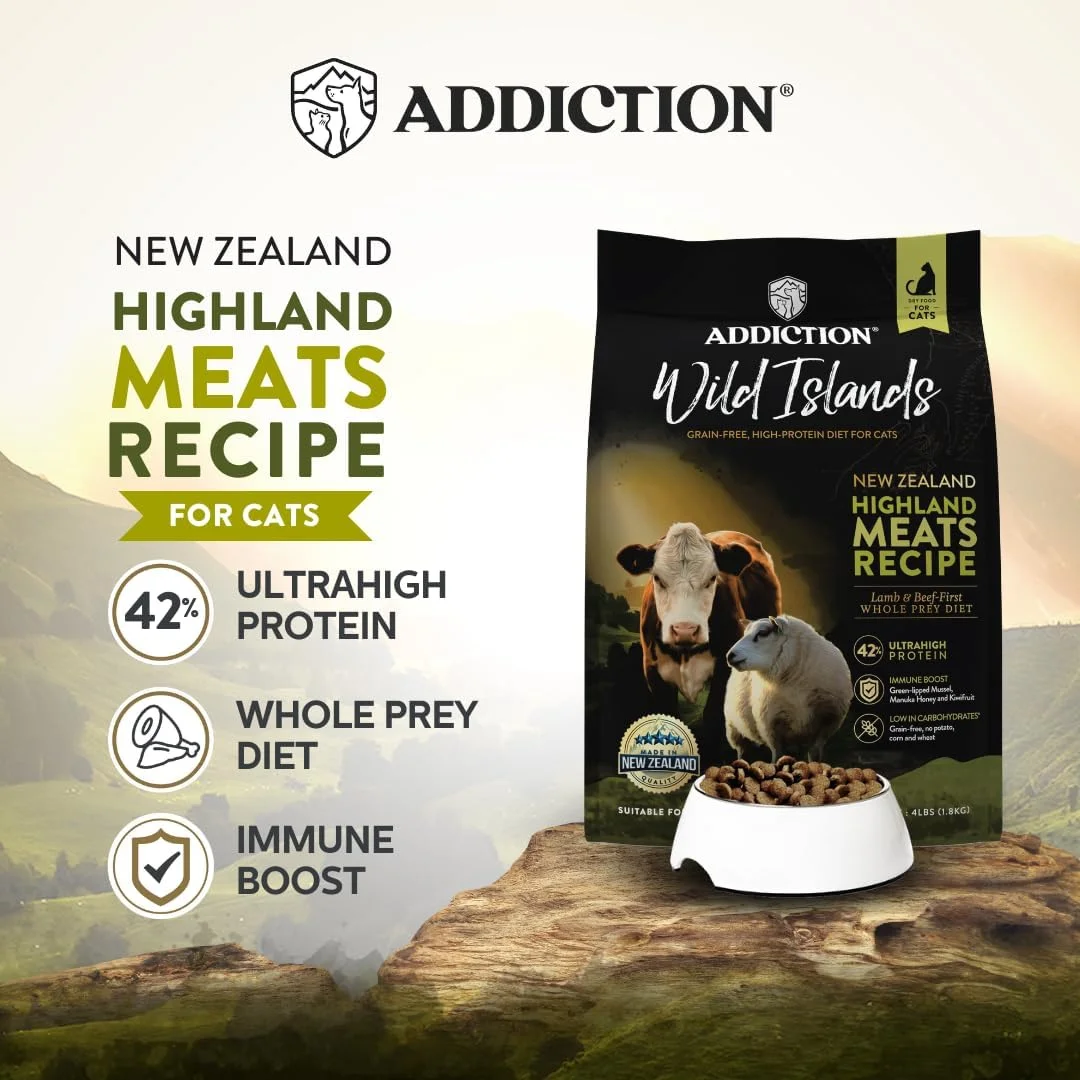 غذای خشک گربه ادیکشن مدل Wild Islands Highland Meats - وزن 10 پوند غذای خشک گربه ادیکشن مدل Wild Islands Highland Meats - وزن 10 پوند