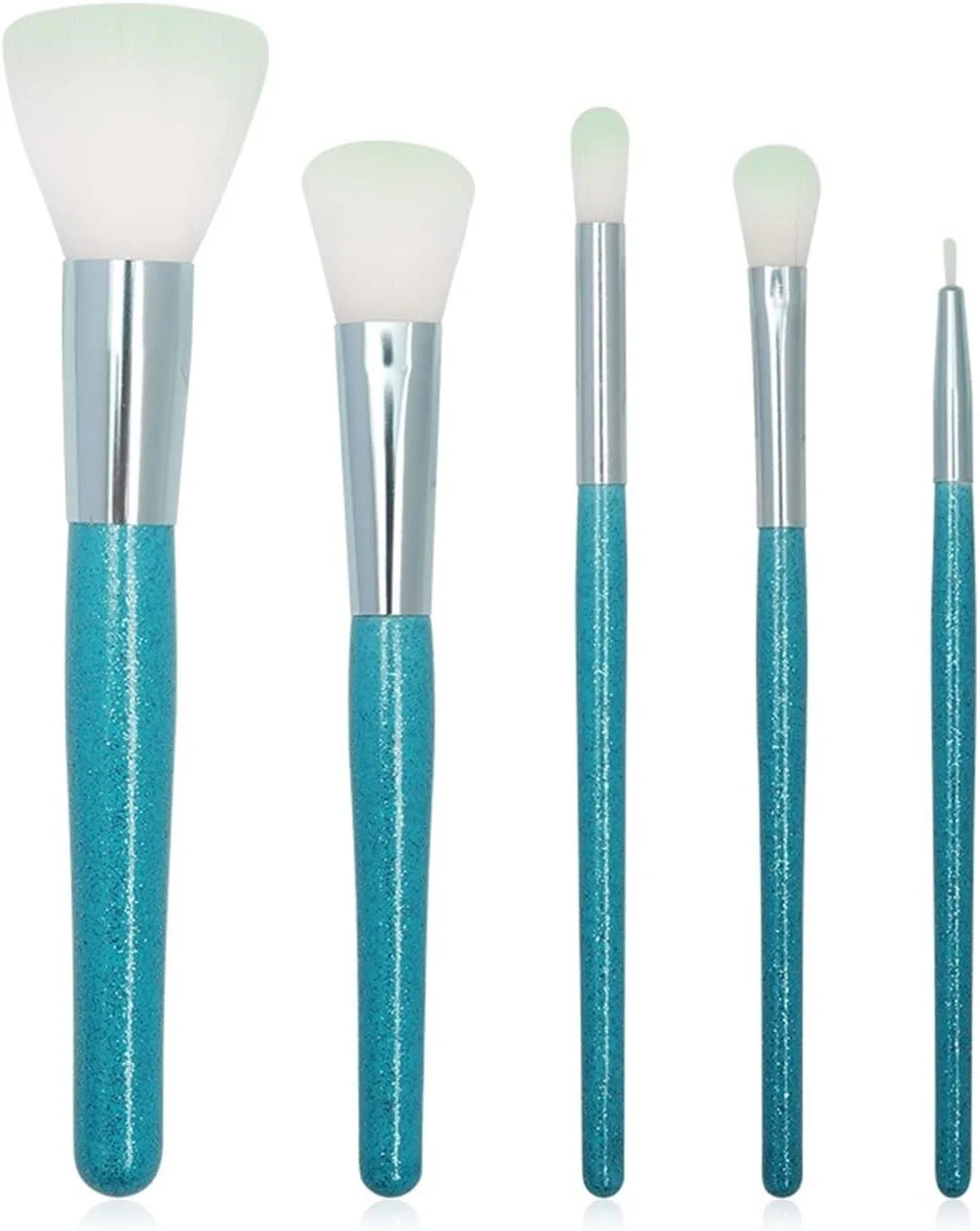 ست برس آرایشی HODORE، ست برس آرایشی سایه چشم، ابرو، خط چشم، رژگونه، پودر فیکس، فونداسیون، ابزار آرایشی حرفه ای لب زنانه