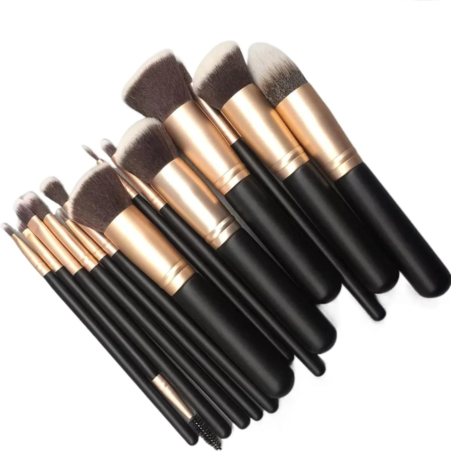 ست برس آرایشی HODORE، ست برس آرایشی برای کرم پودر، پودر، رژگونه، لب، ابرو، سایه چشم، خط چشم، ابزار آرایشی