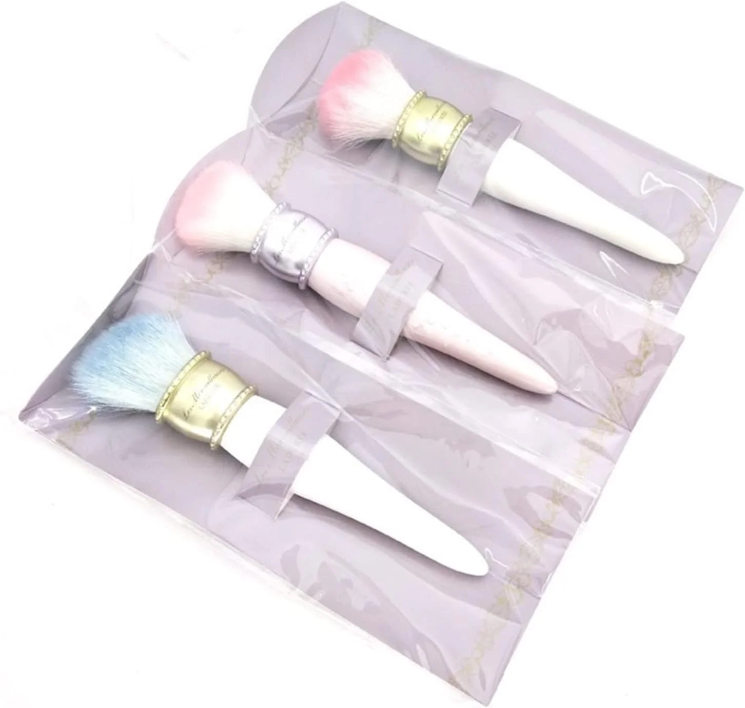 ست برس آرایشی HODORE، شامل برس رژگونه، برس پودر حرفه ای، برس کرم پودر، برس سایه چشم، برس ابرو، برس خط چشم، برس هایلایتر، برس برنزر، ابزارهای آرایشی