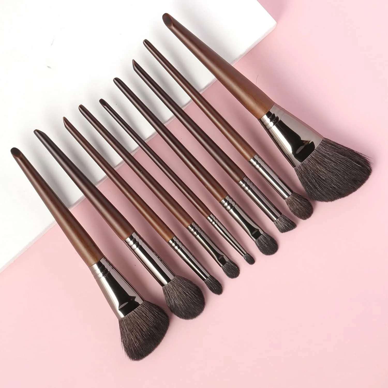 ست براش آرایشی هودور، ست براش آرایشی حرفه ای Conjunto Pinceis De Maquiagem برای سایه چشم و کانتور صورت ست براش آرایشی هودور، ست براش آرایشی حرفه ای Conjunto Pinceis De Maquiagem برای سایه چشم و کانتور صورت