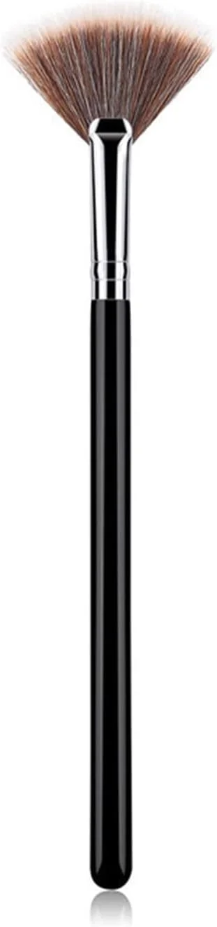 ست برس آرایشی هودور، برس پودر بادبزنی شکل، کانسیلر، برس ترکیبی، برس حرفه ای هایلایتر، برس کرم پودر آرایشی