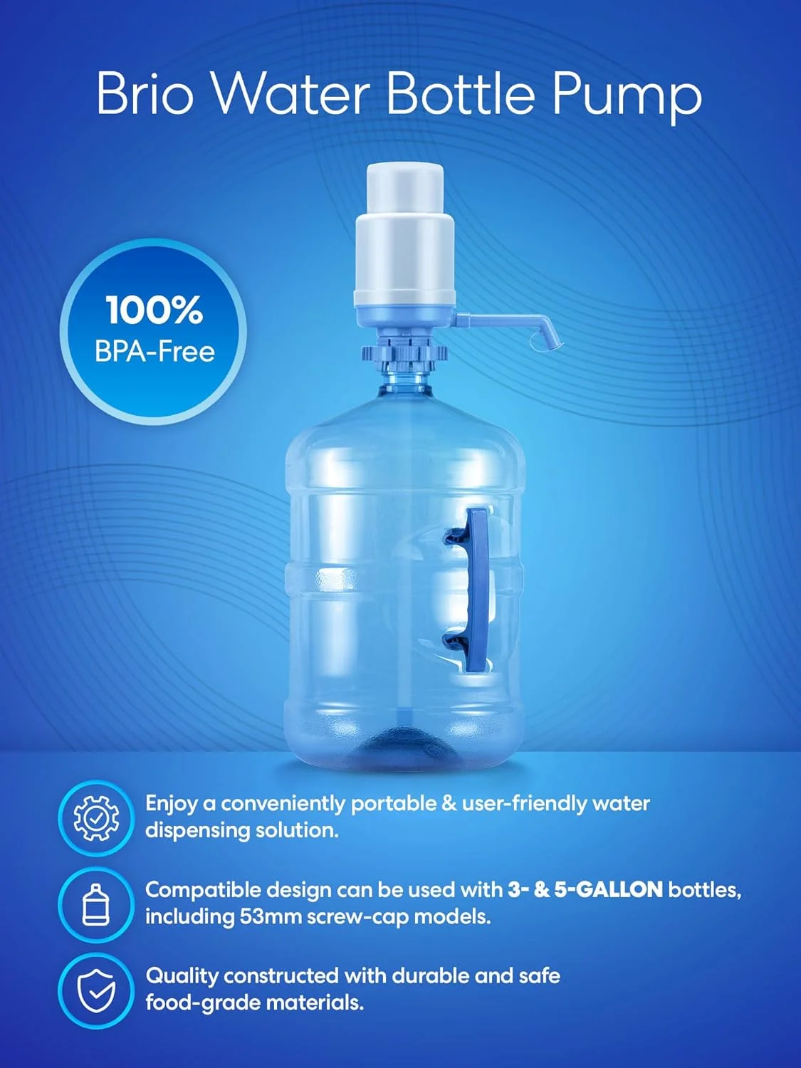 پمپ آب دستی یونیورسال بریو