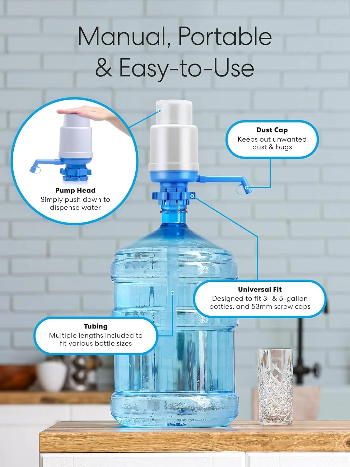 پمپ آب دستی یونیورسال بریو