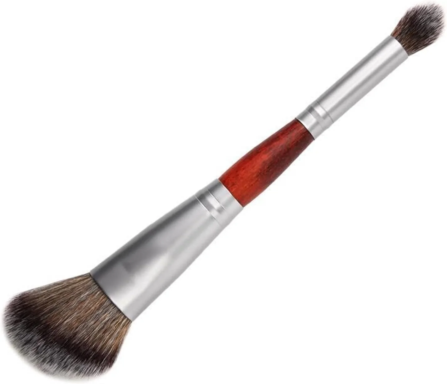 ست برس آرایشی HODORE، برس رژگونه دو طرفه، برس کانتور، برس سایه چشم، برس پودر فیکس