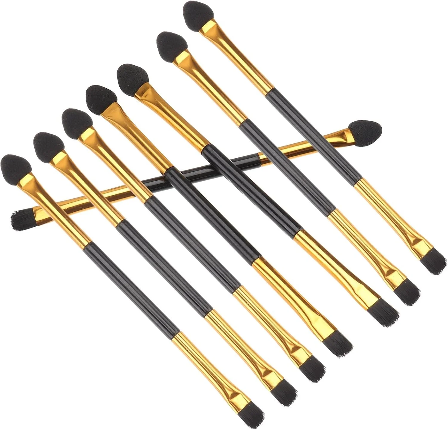 ست برس آرایشی هودور، برس آرایشی دو سر، استیک سایه چشم، برس سایه چشم، برس آرایشی تکی