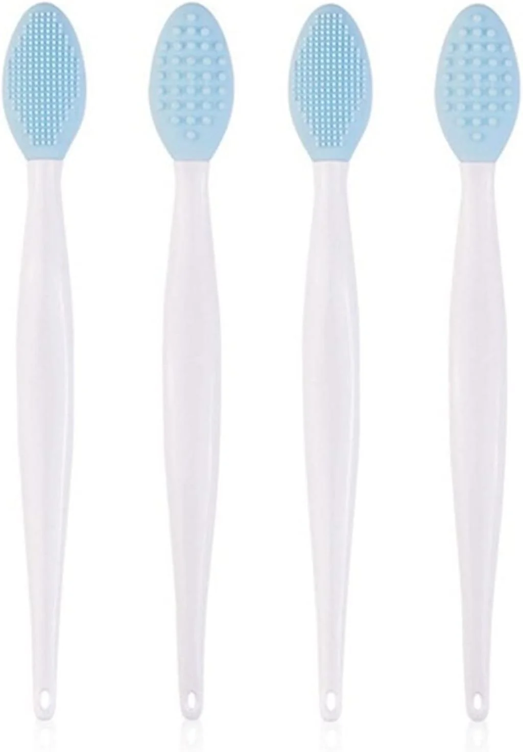 ست برس آرایشی HODORE، ابزار دو طرفه طراحی بینی، برس لایه بردار اسکراب لب سیلیکونی (رنگ: Hortelé) ست برس آرایشی HODORE، ابزار دو طرفه طراحی بینی، برس لایه بردار اسکراب لب سیلیکونی (رنگ: Hortelé)