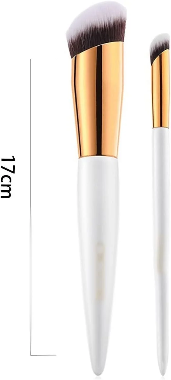 ست برس آرایشی HODORE، برس کانسیلر سر کج، برس های ترکیبی لوازم آرایشی کانسیلر فونداسیون مایع، ابزار زیبایی. ست برس آرایشی HODORE، برس کانسیلر سر کج، برس های ترکیبی لوازم آرایشی کانسیلر فونداسیون مایع، ابزار زیبایی.