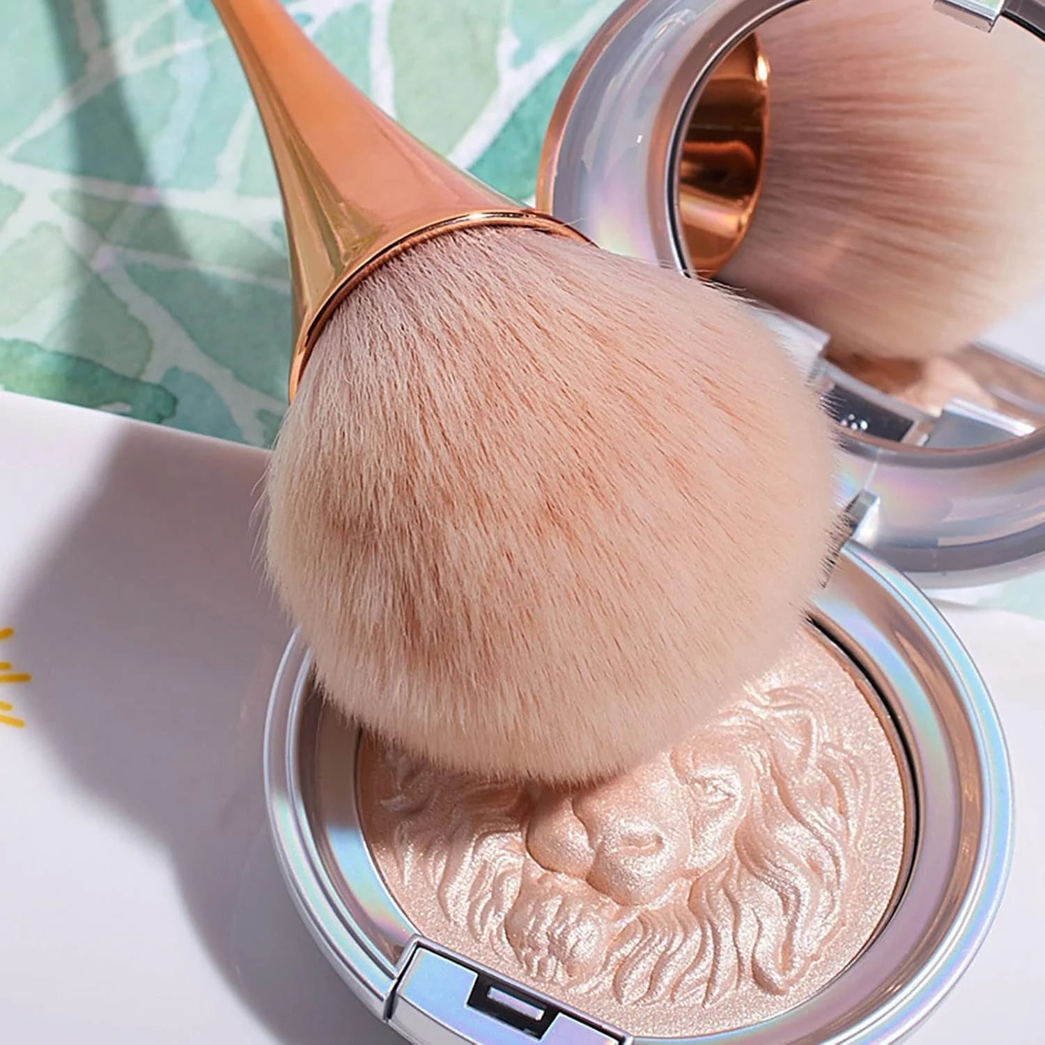 ست برس آرایشی هودور، برس پودر طلایی رز صورتی، برس عسل، برس هایلایت، ابزار برس رژگونه پودری ست برس آرایشی هودور، برس پودر طلایی رز صورتی، برس عسل، برس هایلایت، ابزار برس رژگونه پودری