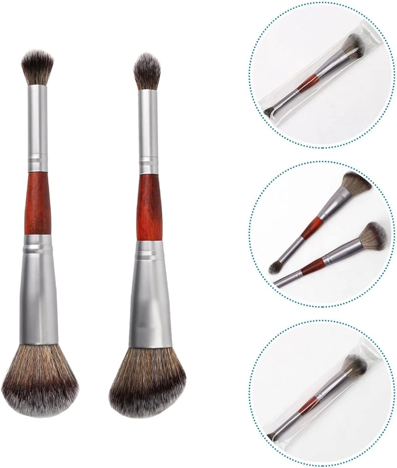 ست برس آرایشی HODORE، برس های آرایشی پودر، کرم پودر، سایه، دو طرفه، رژگونه، ست برس های پودر فیکس، ابزار دو طرفه رژ لب، ست های ترکیب سایه چشم ست برس آرایشی HODORE، برس های آرایشی پودر، کرم پودر، سایه، دو طرفه، رژگونه، ست برس های پودر فیکس، ابزار دو طرفه رژ لب، ست های ترکیب سایه چشم