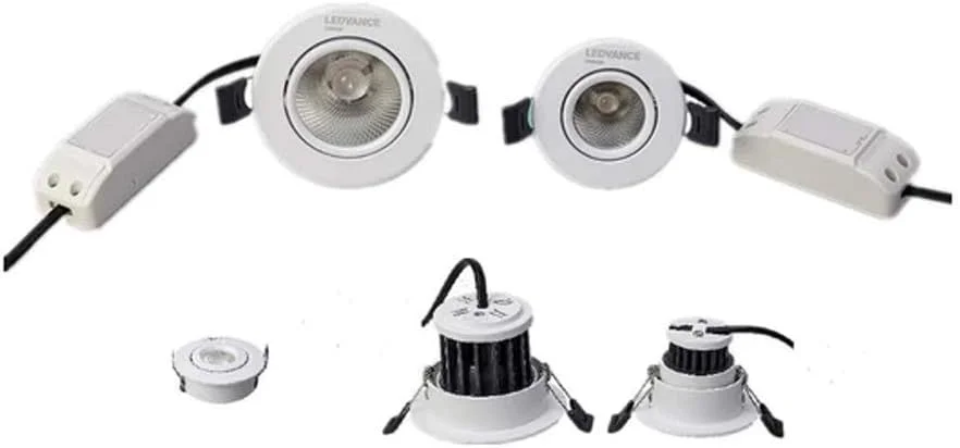 چراغ ال ای دی اسپات قابل تنظیم 3 وات Ledvance OsRAM، نور سفید گرم چراغ ال ای دی اسپات قابل تنظیم 3 وات Ledvance OsRAM، نور سفید گرم
