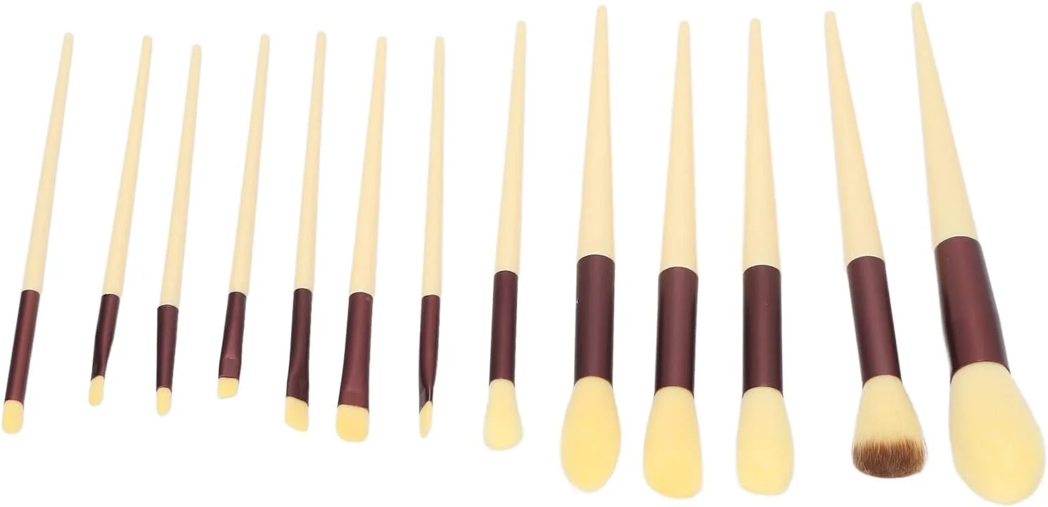 ست برس آرایشی HJIHVGU، برس پودر، ابزار آرایش ظریف برای استفاده روزانه ست برس آرایشی HJIHVGU، برس پودر، ابزار آرایش ظریف برای استفاده روزانه