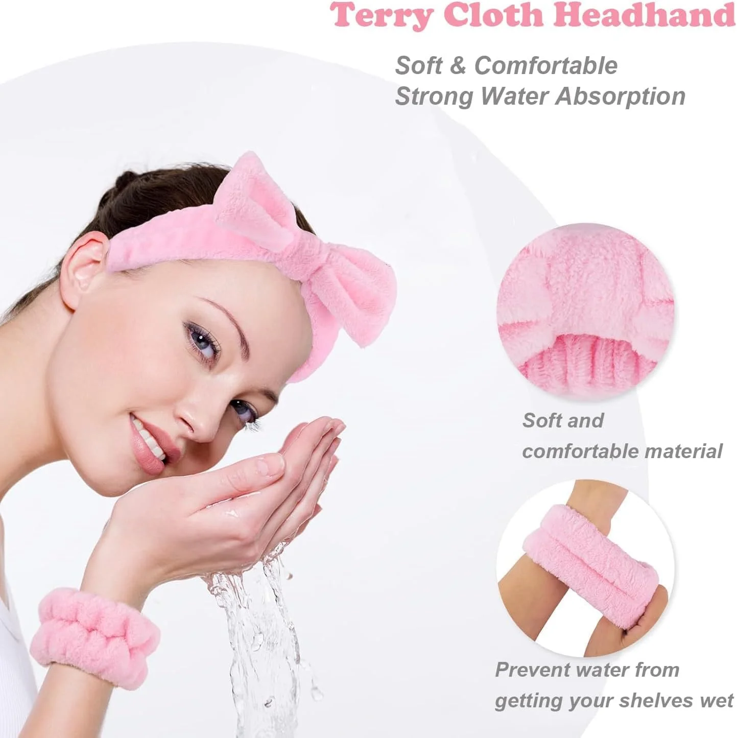 ست برس آرایشی صورتی HGHDBT، 70 تکه، کیت آرایشی حرفه ای چند منظوره با کیف، لوازم جانبی آرایش صورت، کیت برس آرایش کرم پودر، برس ها و ابزارهای آرایش چشم و صورت