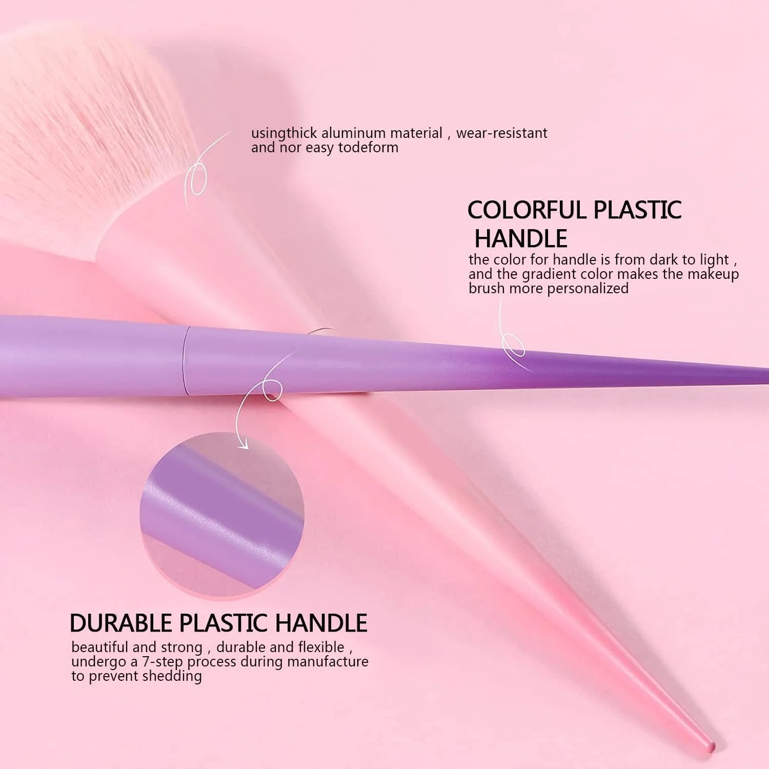 ست برس آرایشی هاویلا® 17 تکه، ابزار آرایشی حرفه ای