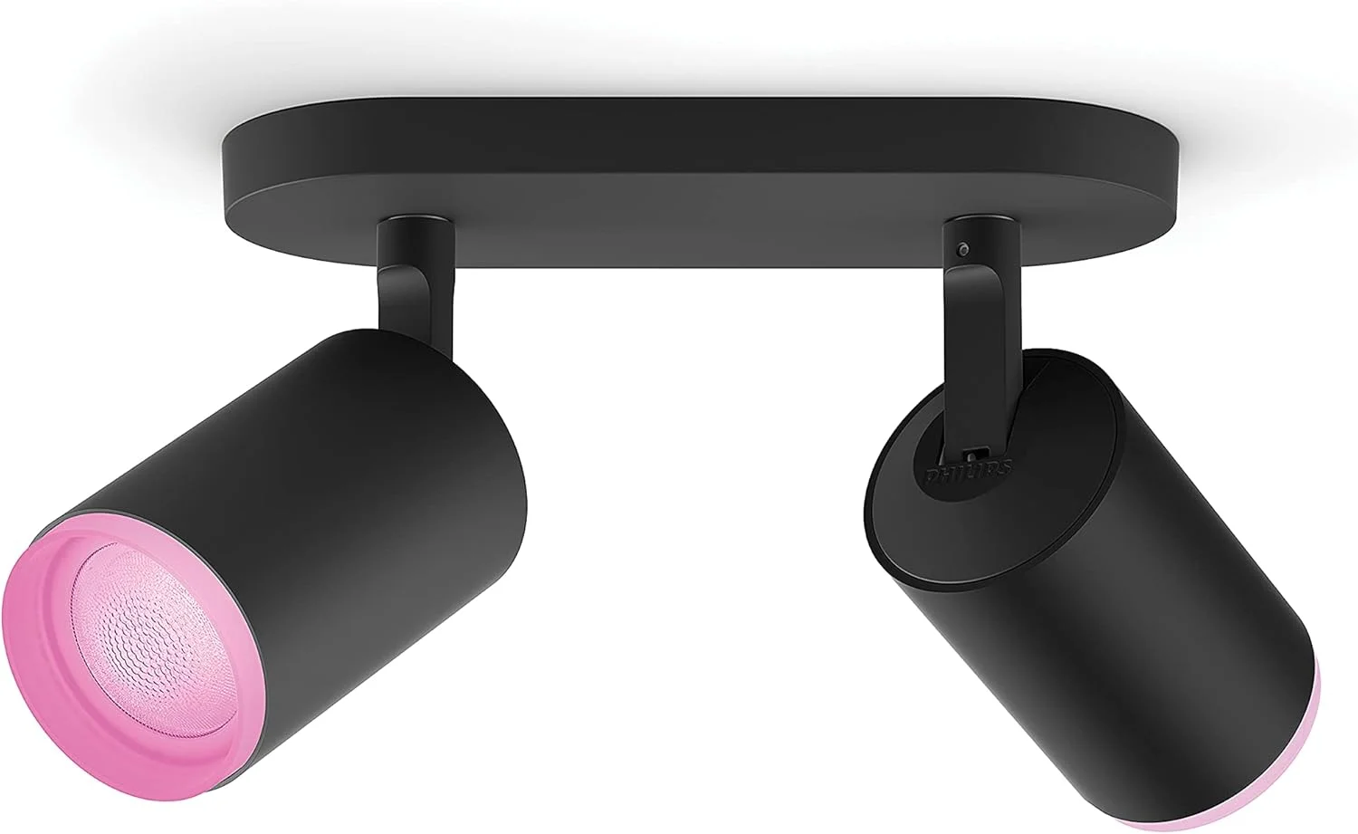 چراغ سقفی دو شاخه فیلیپس Hue مدل Fugato با قابلیت تغییر رنگ و نور سفید، مشکی، 2 عدد 350 لومن، دیمر دار، 16 میلیون رنگ، قابل کنترل از طریق اپلیکیشن، سازگار با آمازون الکسا (Echo, Echo Dot)، نسل جدید چراغ سقفی دو شاخه فیلیپس Hue مدل Fugato با قابلیت تغییر رنگ و نور سفید، مشکی، 2 عدد 350 لومن، دیمر دار، 16 میلیون رنگ، قابل کنترل از طریق اپلیکیشن، سازگار با آمازون الکسا (Echo, Echo Dot)، نسل جدید